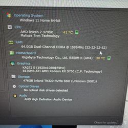 RYZEN 7 3700X GAMING PC FOR SALE