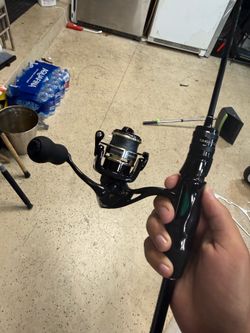 Ultralight scar rod with 500 size reel