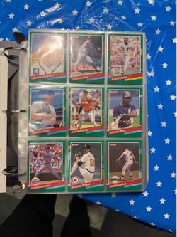 Binder of Late 80’s/Esrly 90’s Cards