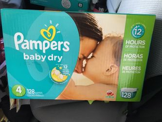 Pampers baby dry size 4