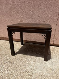 antique wooden table