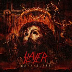 Slayer repentless 5 ft by 5 ft tapestry