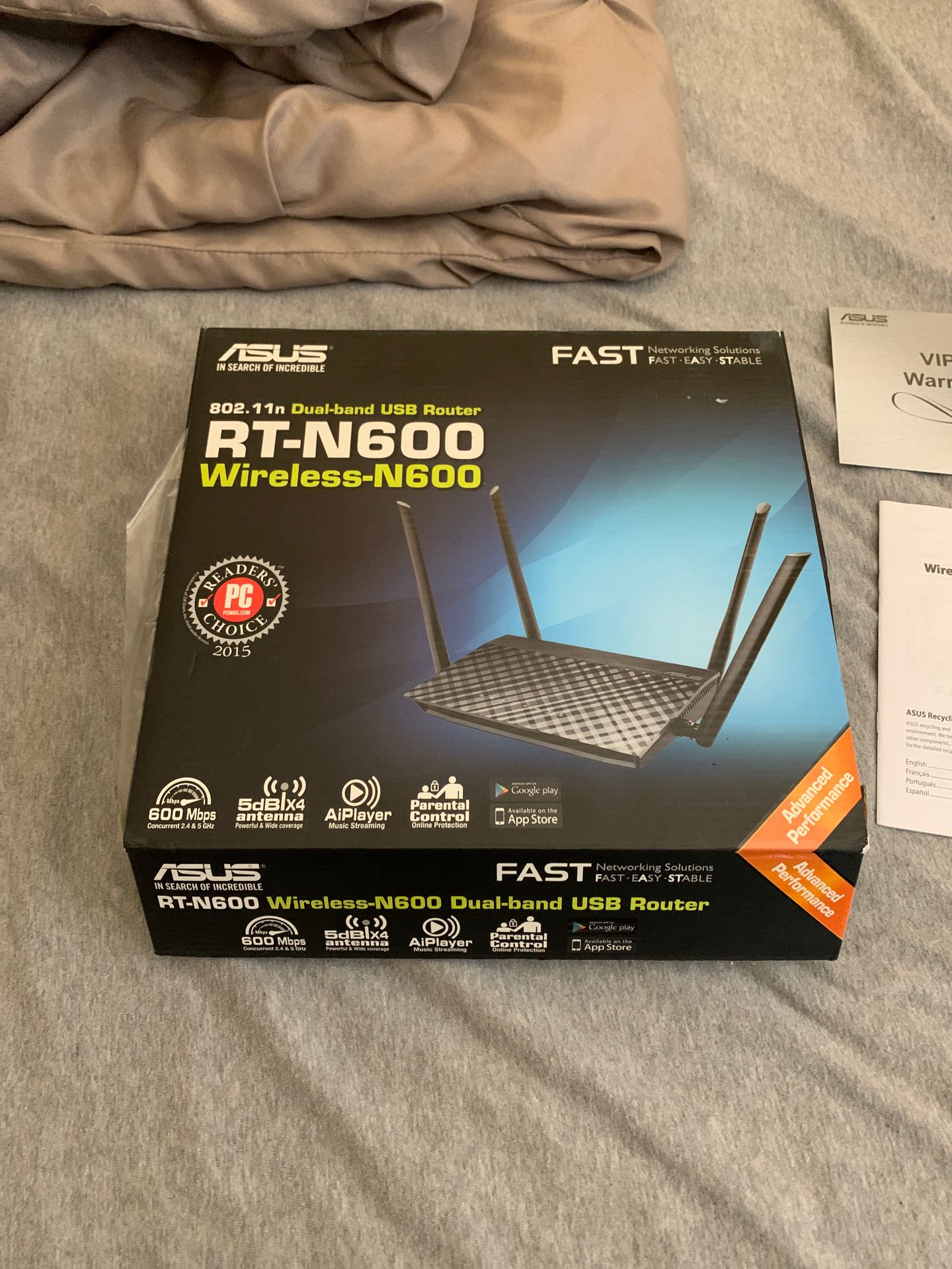 Asus router (rt-n600)