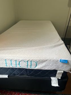 Free tween size bed.