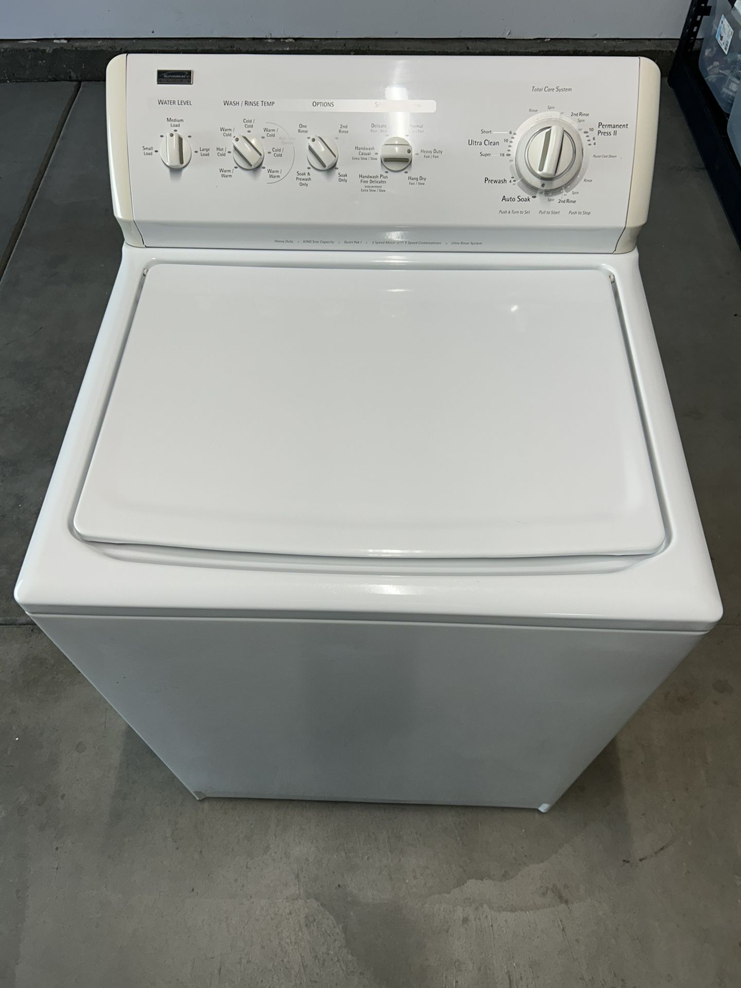 Kenmore Elite Washing Machine 