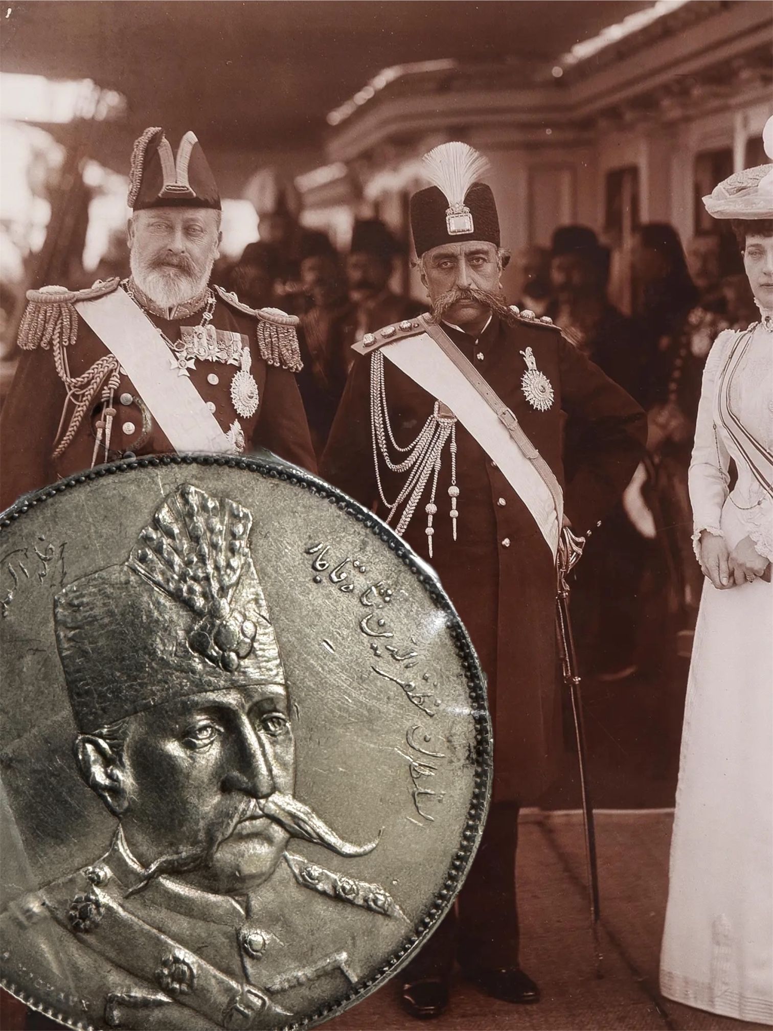 Collectible Persia QAJAR Muzaffar al-Din Shah