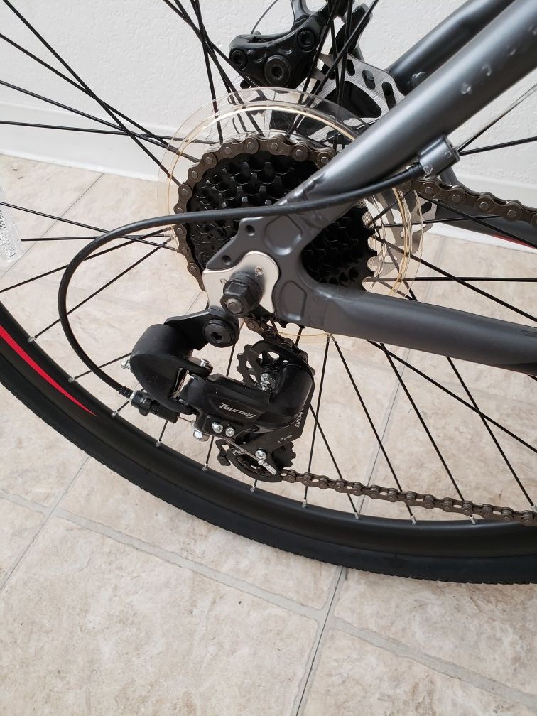 700c schwinn men's hybrid dsb dual sport bike