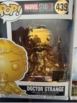 Funko Pop Doctor Strange Gold Chrome #439