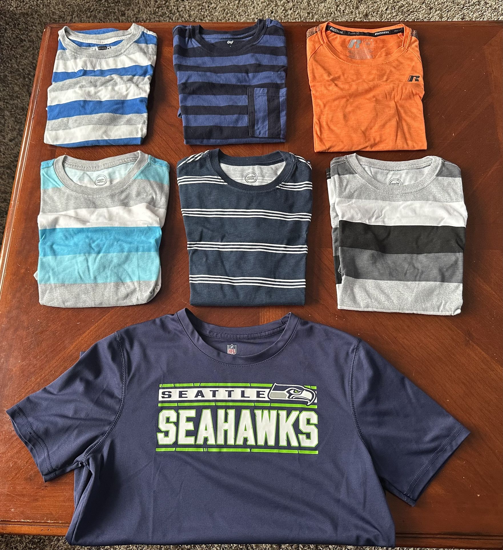 🎽Boys Shirts Youth Size Large (10/12/14) Kids Short Sleeves Shirts - BUY ONE Or ALL