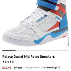 Palace Guard Mid Retro Sneakers

