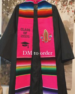 Embroidered Class Of 2025 Sarape Sash
