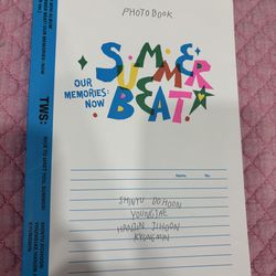 Kpop TWS “Summer Beat” Photo book 2nd mini album