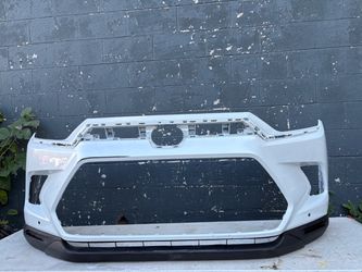 2024-2026 toyota grand highlander front bumper