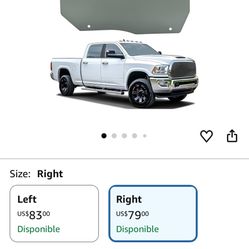 2012 Right Side Window Glass 