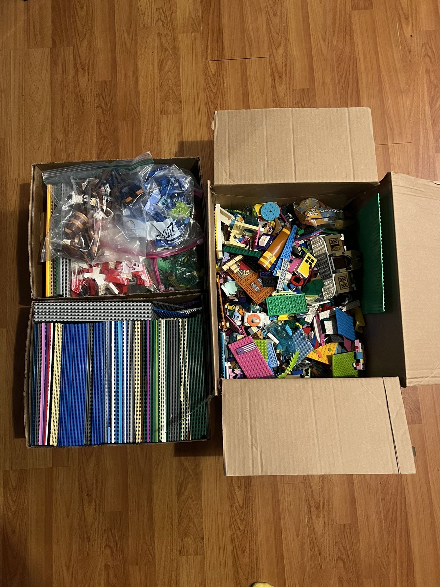 Assorted With Lego And Bricks