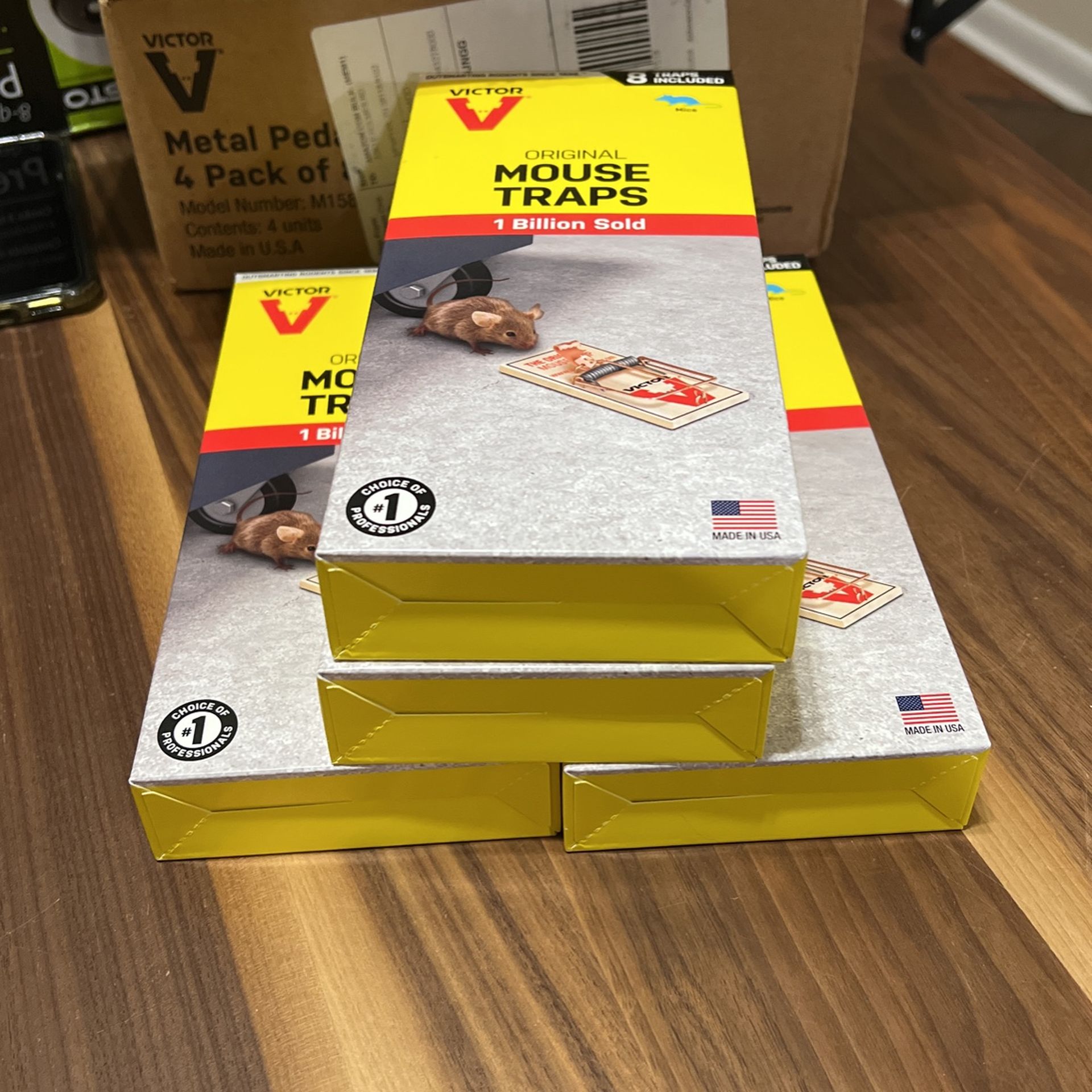 Victor Metal Pedal Mouse Snap Trap (32-Pack)