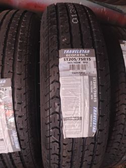 St 205 75 15 Trailer New Set