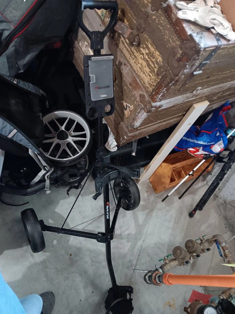 Golf Bag Pushcart