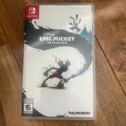 Disney Epic Mickey Rebrushed Nintendo Switch