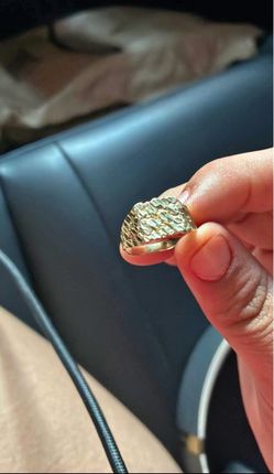 Gold Nugget Ring