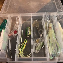 Small Case With Fishing Gear 