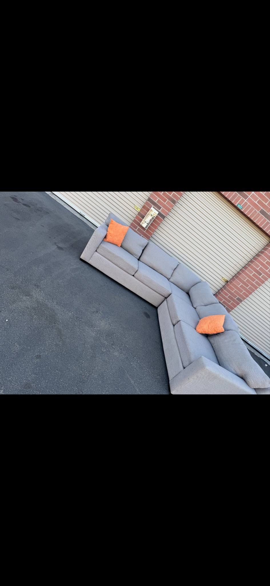 Really Nice Sectional Grey Couch