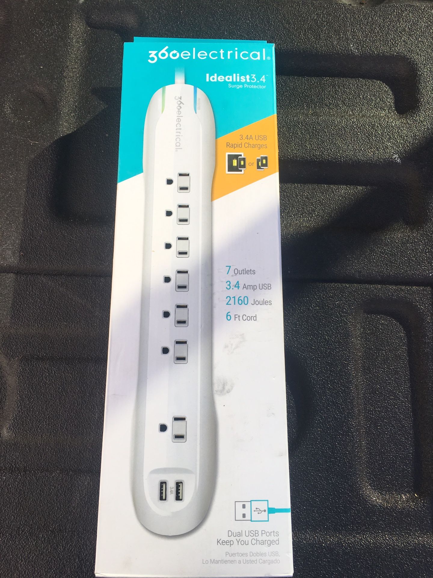 360 electrical idealist 3.4 surge protector