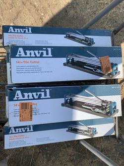 Anvil Tile Cutter 14 in. New in box