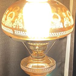 Vintage Hurricane Lamp From France