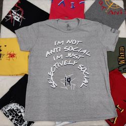 I'm Not Anti Social Women's Premium Large Tshirt