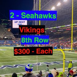 Seahawks Vikings Tickets