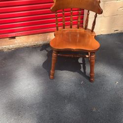 Wood Chair. 