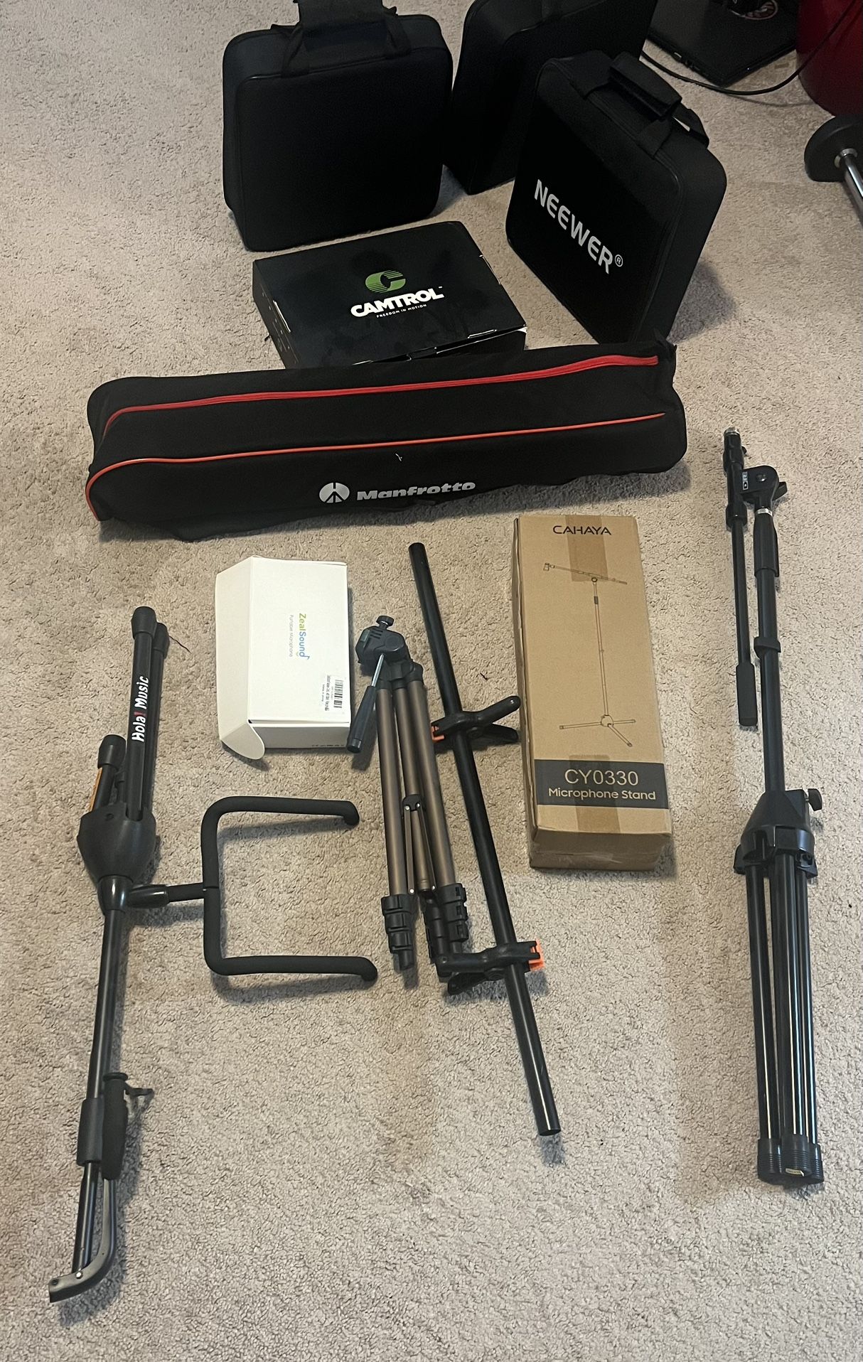 Camera And Music Equipment!