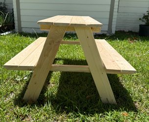 Picnic table set for kids mesa para ninos