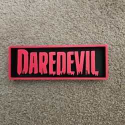Daredevil Sign Logo Display 