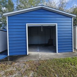 18x20x10 Steel Garage