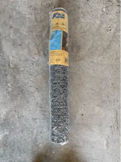 Chicken wire, 24” tall, 25ft long