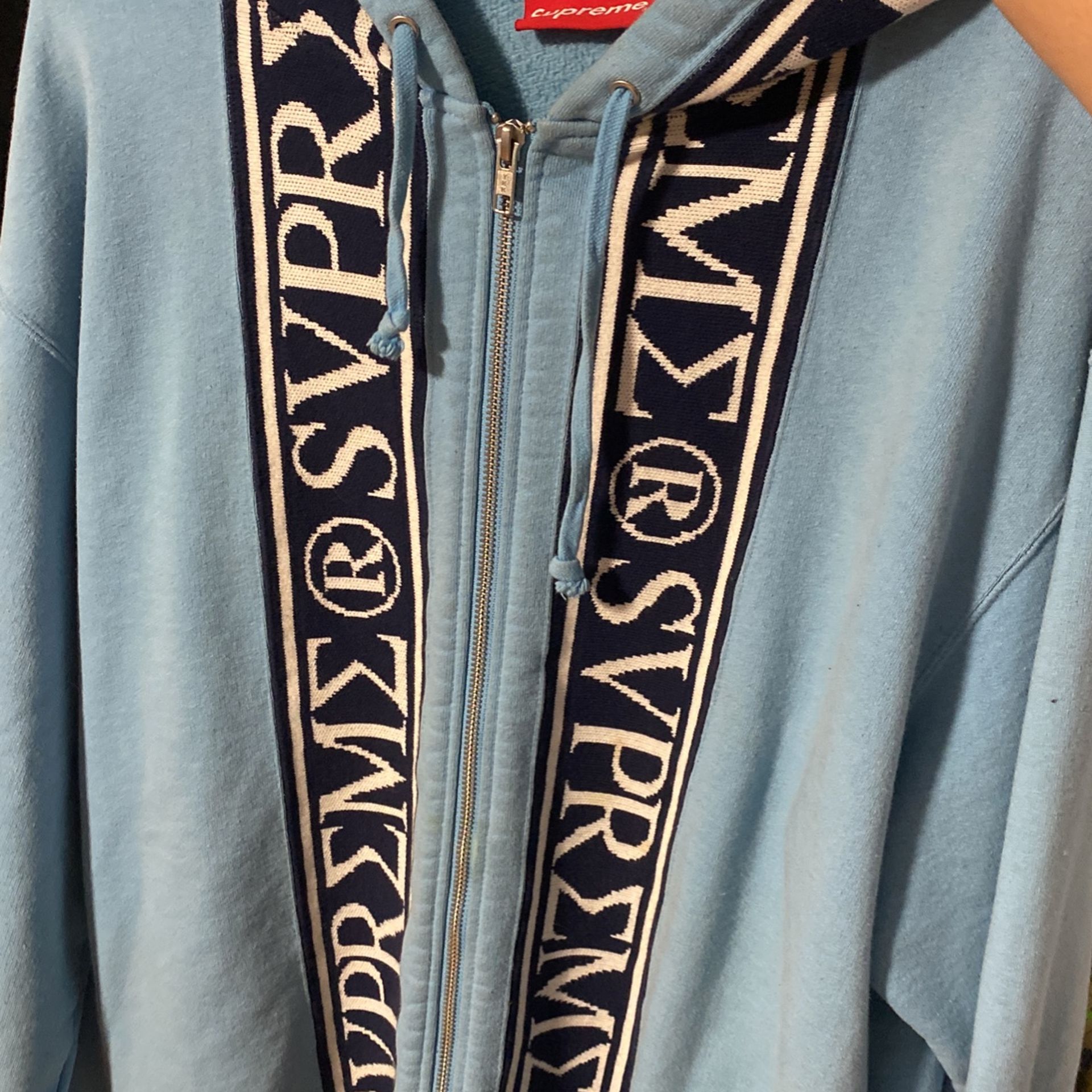 Authentic Zip Up Supreme Hoodie