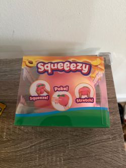 Squeeezy Peach Squishy Stress Toy