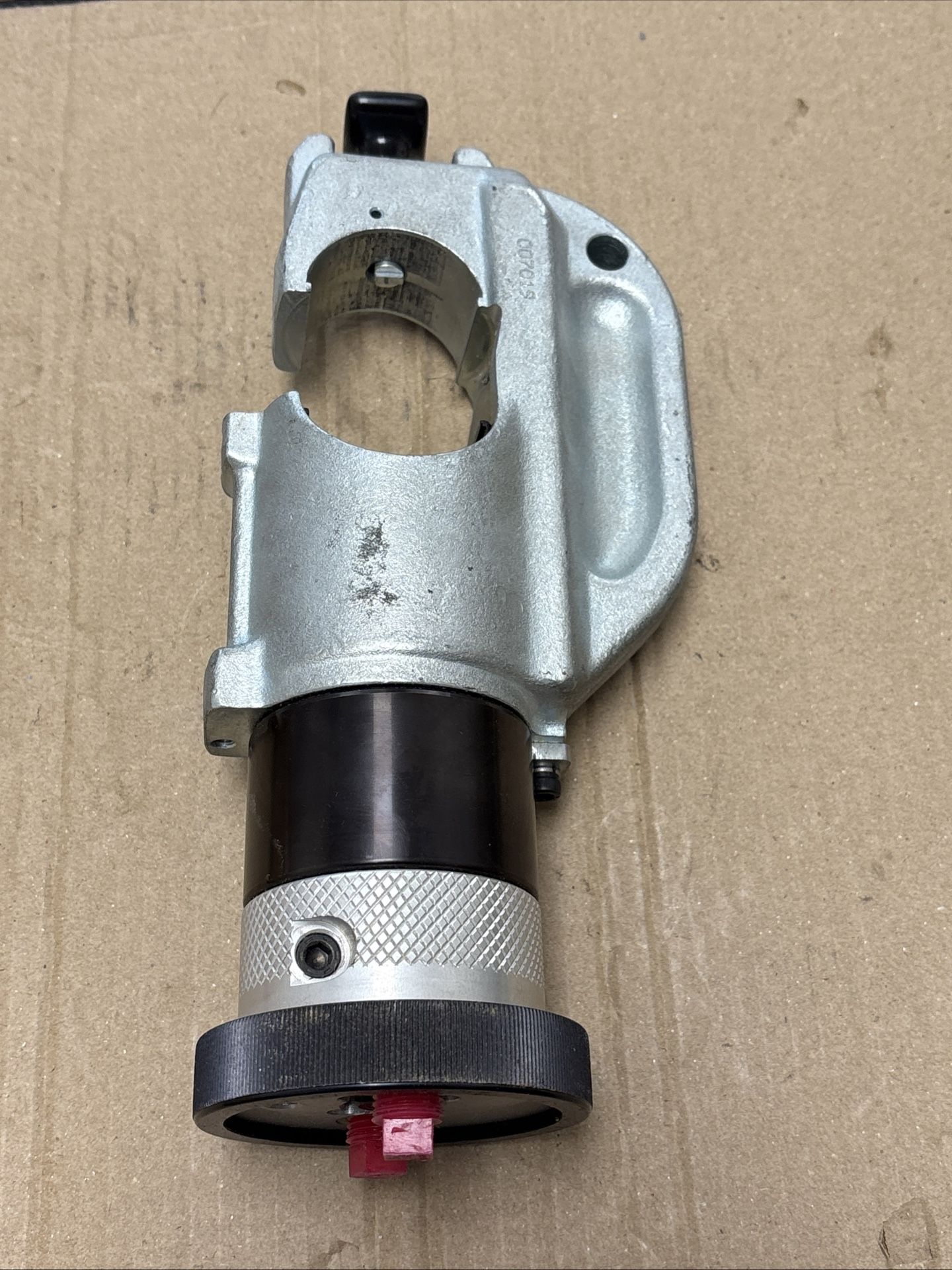 Reliable Equipment PDY-1220 Hydraulic Crimping Tool 12 Ton Head U Style Dies NEW
