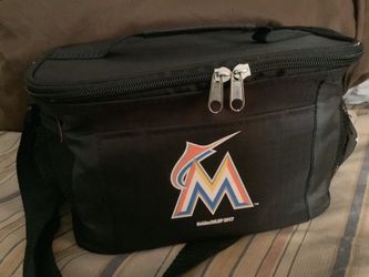 Miami Marlins Black 6-Pack Kooler Tote