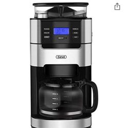 10 cup drip coffee maker grind and brew automatically programmable timer mode