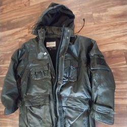 Genuine Leather Jacket Size L