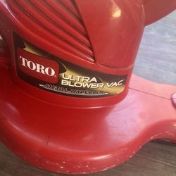 Toro Ultra Blower Vac