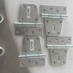 3 1/2 in zinc gate hinges