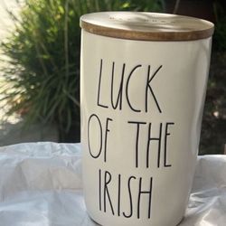 Rae Dunn Luck Of The Irish Cellar