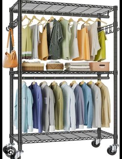Heavy Duty Garments Rack 3 Tiers