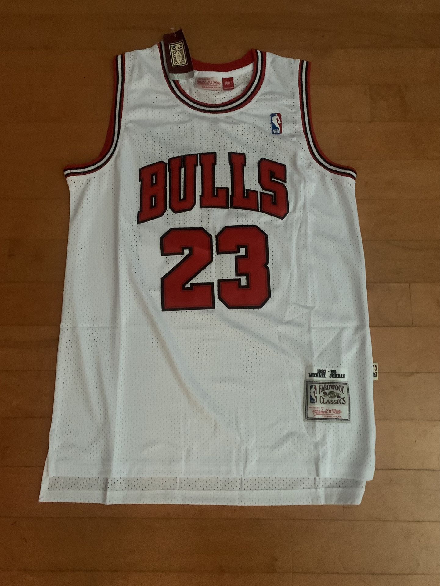 Michael Jordan Mitchell Ness Black 1995/96 Hardwood Classics