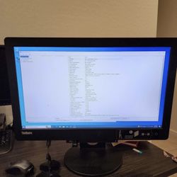 Lenovo MT 10AY Mini Desktop With ThinkCentre 23” Monitor All In One 