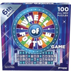 Wheel of Fortune Game: 6th Edition - Spin The Wheel, Solve A Puzzle, And Win by Pressman